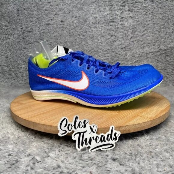 Nike ZoomX Dragonfly Track Field Spikes Sizes Men Racer Blue Lime CV0400-400 - Picture 2 of 6